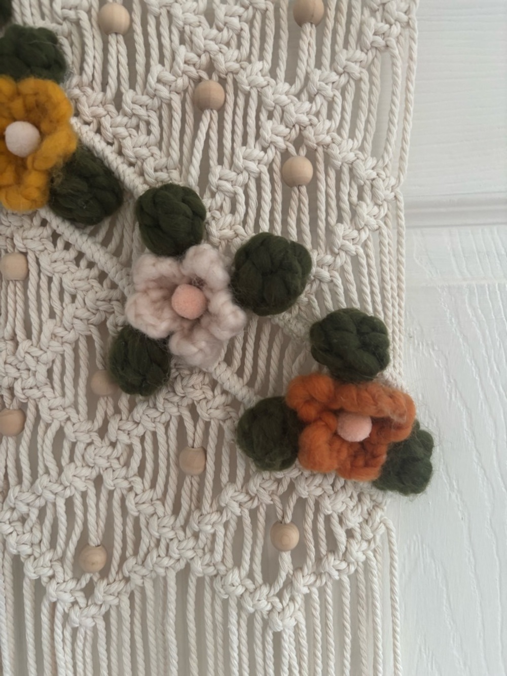 Macrame wall - Picture 2 of 4